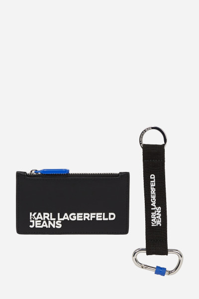 PÚZDRO NA PLATOBNÉ KARTY KARL LAGERFELD JEANS KLJ ESSENTIAL CHLDR KCHAIN GP - Fotografia č. 2