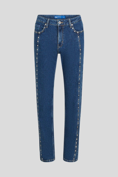 FARMER KARL LAGERFELD JEANS KLJ MOM STUD DENIM - Kép 5