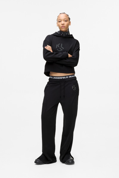TRÉNINGNADRÁG KARL LAGERFELD JEANS KLJ STUDDED LOGO SWEATPANT - Kép 3