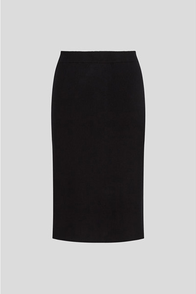 SZOKNYA KARL LAGERFELD JEANS KLJ KNITTED MIDI SKIRT - Kép 2