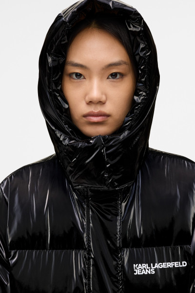 DZSEKI KARL LAGERFELD JEANS KLJ PEARLIZED PUFFER - Kép 5