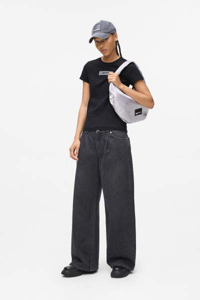 PÓLÓ KARL LAGERFELD JEANS KLJ SLIM REFLECTIVE LOGO TEE - Kép 2