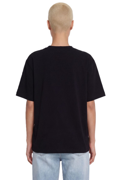 PÓLÓ KARL LAGERFELD JEANS KLJ REG WASHED LOGO TEE - Kép 3
