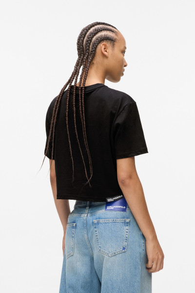 TRIČKO KARL LAGERFELD JEANS KLJ BOXY ECLIPSE GRAPHIC TEE - Fotografia č. 3