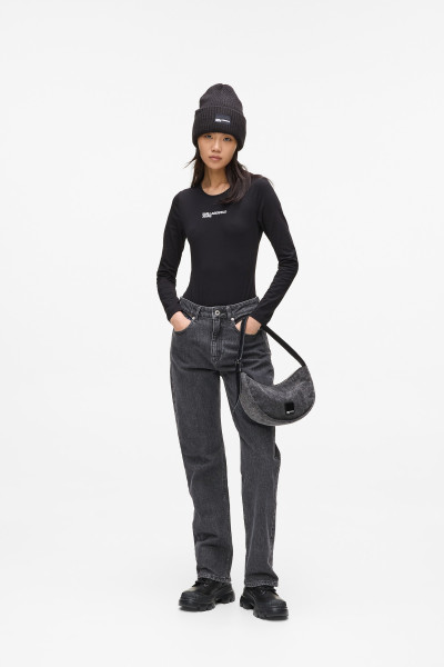 BODY KARL LAGERFELD JEANS KLJ BODYSUIT CREW NECK - Kép 2