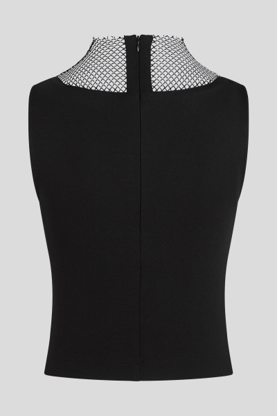 TOP KARL LAGERFELD JEANS KLJ CHAINMAIL TOP - Fotografie č. 6