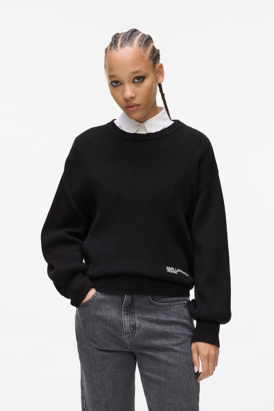 PULÓVER KARL LAGERFELD JEANS KLJ REG BALLOON SLEEVE SWEATER - Kép 1