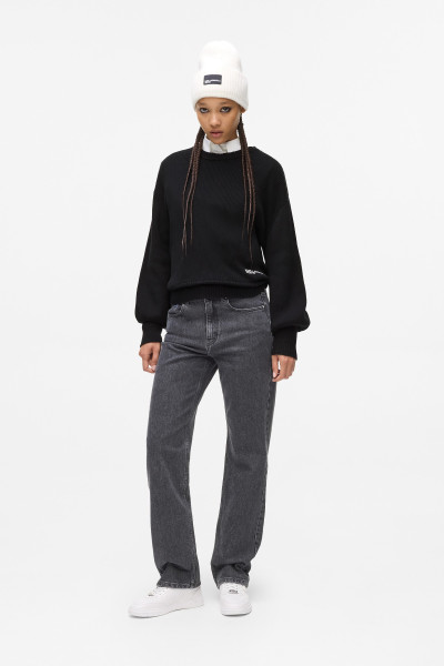 PULÓVER KARL LAGERFELD JEANS KLJ REG BALLOON SLEEVE SWEATER - Kép 2