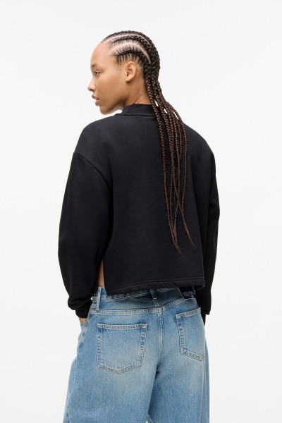 MELEGÍTŐ FELSŐ KARL LAGERFELD JEANS KLJ REG ECLIPSE LOGO SWEAT - Kép 3