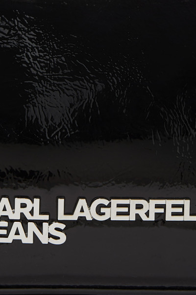 KABELKA KARL LAGERFELD JEANS KLJ METAL LOGO SM SHB SHINY - Fotografie č. 5