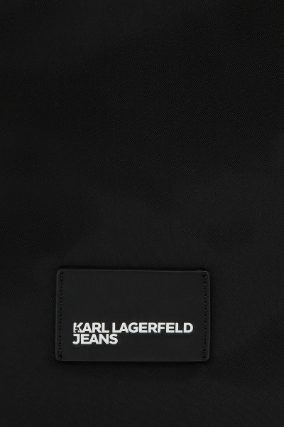 RETIKÜL KARL LAGERFELD JEANS KLJ GLOSSY NYLON HOBO - Kép 5