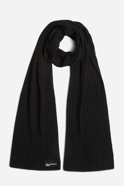 SÁL KARL LAGERFELD JEANS KLJ PATCH LOGO SCARF - Kép 1