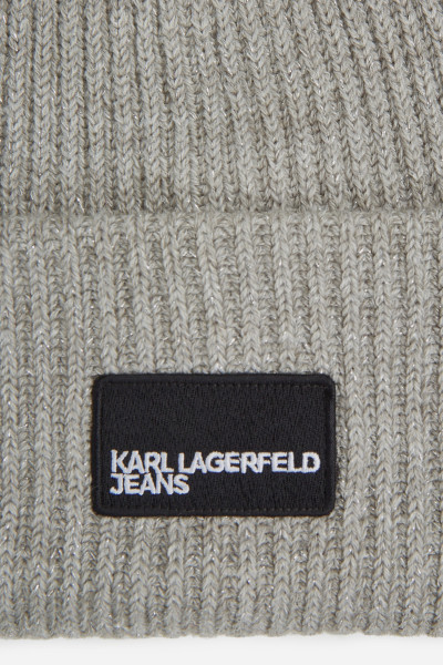 SAPKA KARL LAGERFELD JEANS KLJ LONG BEANIE LUREX - Kép 3