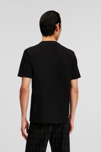 PÓLÓ KARL LAGERFELD KAMEO LOGO T-SHIRT - Kép 3