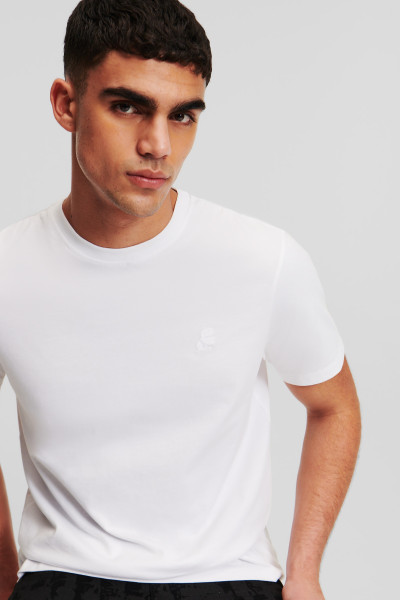 PÓLÓ KARL LAGERFELD KAMEO LOGO T-SHIRT - Kép 4