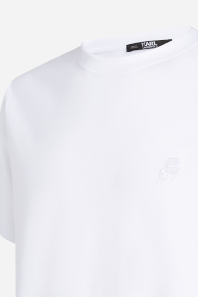 PÓLÓ KARL LAGERFELD KAMEO LOGO T-SHIRT - Kép 5