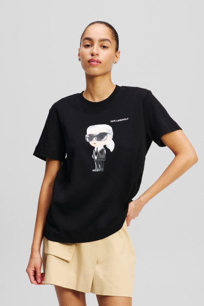PÓLÓ KARL LAGERFELD IKON AQUARELLE K T-SHIRT - Kép 1