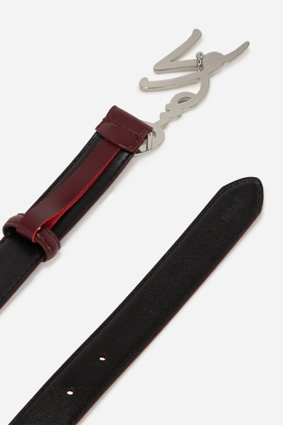 OPASEK KARL LAGERFELD K/SIGNATURE H2.5 BELT - Fotografie č. 5