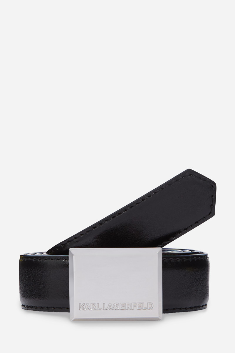 Öv Karl Lagerfeld K/Forever H2.5 Belt Black