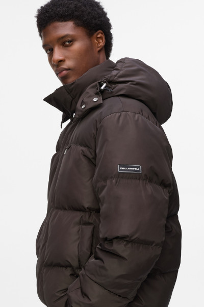 DZSEKI KARL LAGERFELD SHORT PUFFER W/ CONTRAST - Kép 4
