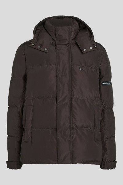 DZSEKI KARL LAGERFELD SHORT PUFFER W/ CONTRAST - Kép 5