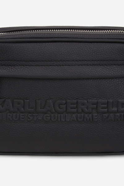 TÁSKA KARL LAGERFELD K/RSG LEATHER CAMERA BAG - Kép 4