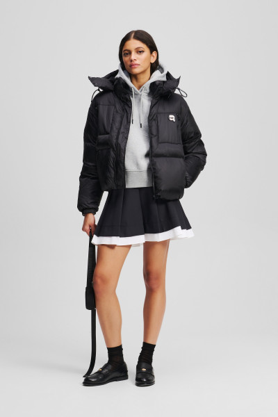 BUNDA KARL LAGERFELD IKON PUFFER JACKET - Fotografie č. 2