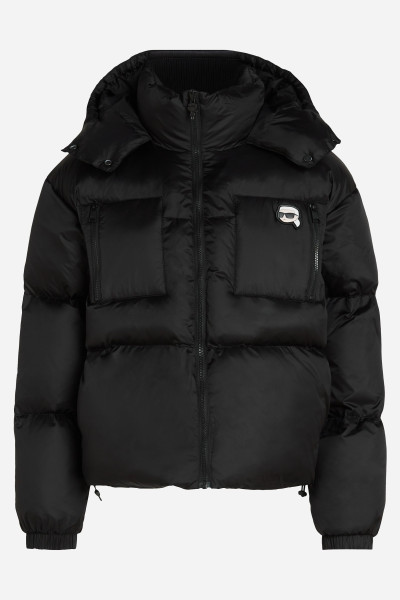 BUNDA KARL LAGERFELD IKON PUFFER JACKET - Fotografie č. 5