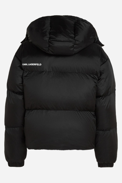 BUNDA KARL LAGERFELD IKON PUFFER JACKET - Fotografie č. 6