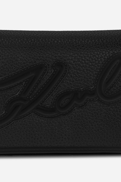 CROSSBODY KARL LAGERFELD K/SKUARE FLAP CB GRAINY - Kép 5