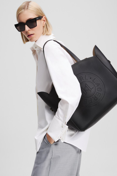 RETIKÜL KARL LAGERFELD K/CIRCLE MD ZIP TOTE - Kép 3