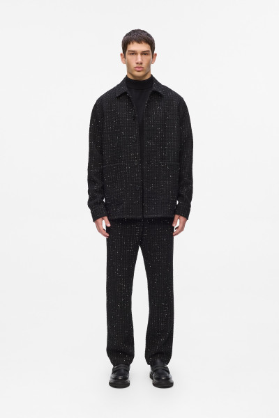 NADRÁG KARL LAGERFELD BOUCLE PANTS - Kép 3