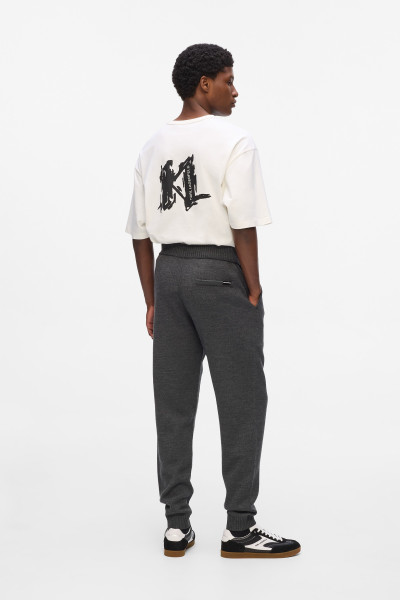 TRÉNINGNADRÁG KARL LAGERFELD KAMEO KNITTED SWEATPANTS - Kép 2