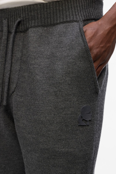 TRÉNINGNADRÁG KARL LAGERFELD KAMEO KNITTED SWEATPANTS - Kép 4