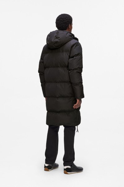 KABÁT KARL LAGERFELD LONG PUFFER W/ SIDE ZIPPERS - Kép 2