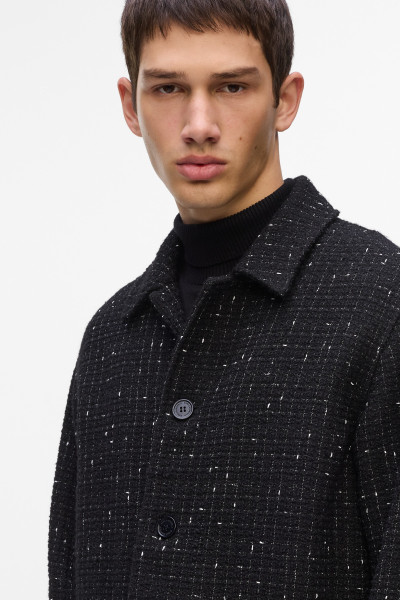 KOŠEĽA KARL LAGERFELD BOUCLE OVERSHIRT - Fotografia č. 4