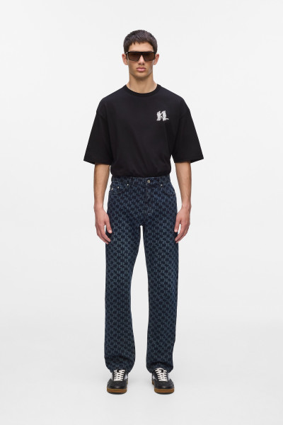 PÓLÓ KARL LAGERFELD KL GRAPHIC OVERSIZED TEE - Kép 2