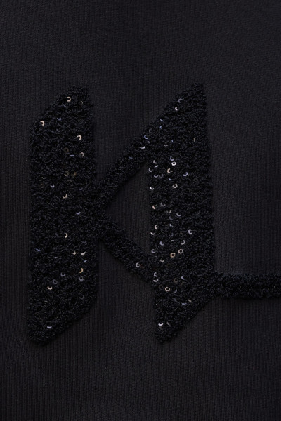 MELEGÍTŐ FELSŐ KARL LAGERFELD EMBELLISHED KL SWEATSHIRT - Kép 4