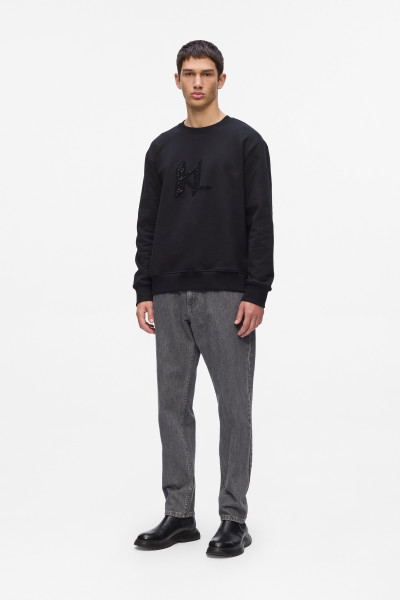 MELEGÍTŐ FELSŐ KARL LAGERFELD EMBELLISHED KL SWEATSHIRT - Kép 2