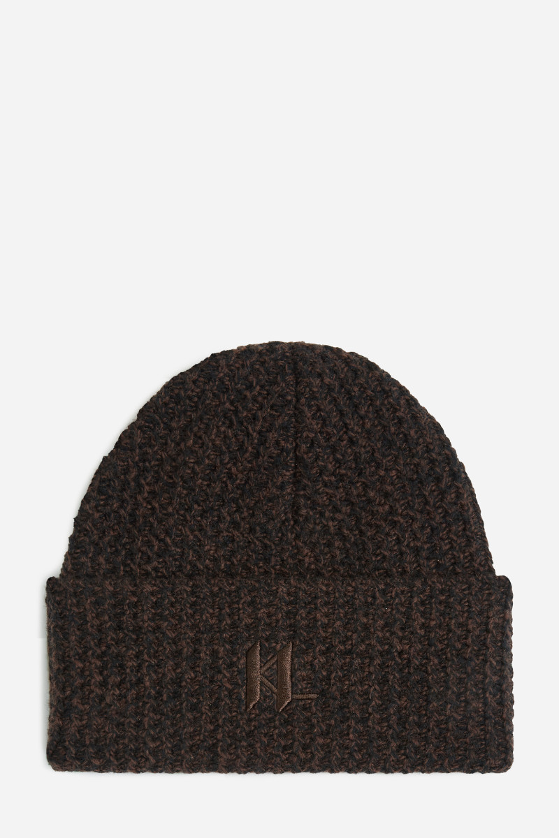 Sapka Karl Lagerfeld K/Monogram Chunky Beanie Gp Demitasse
