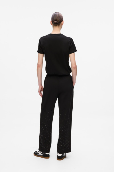 TRÉNINGNADRÁG KARL LAGERFELD RHINESTONE RAIN SWEATPANT - Kép 2