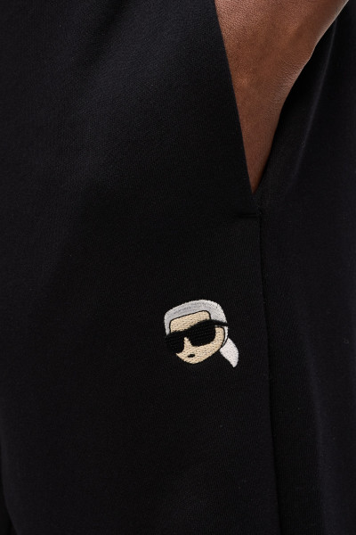 TRÉNINGNADRÁG KARL LAGERFELD IKON PATCH CINCHED SWEATPANTS - Kép 4