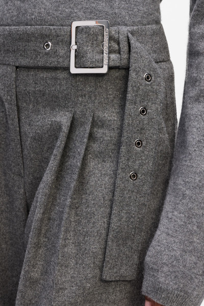 KALHOTY KARL LAGERFELD FLANNEL EVERYDAY PANTS - Fotografie č. 4