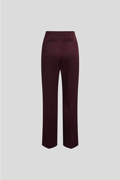 NADRÁG KARL LAGERFELD LOGO JACQUARD CIGARETTE PANTS - Kép 2