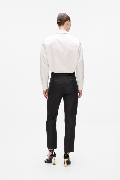 KALHOTY KARL LAGERFELD METALLIC PANTS - Fotografie č. 3