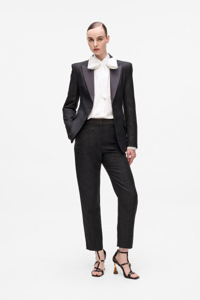KALHOTY KARL LAGERFELD METALLIC PANTS - Fotografie č. 4