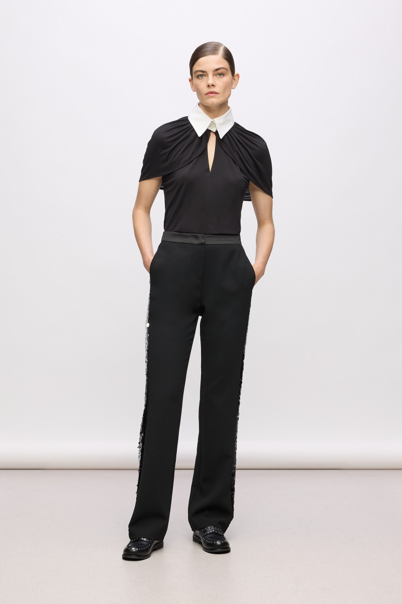Nohavice Karl Lagerfeld Karl Studio Degrade Pants Black