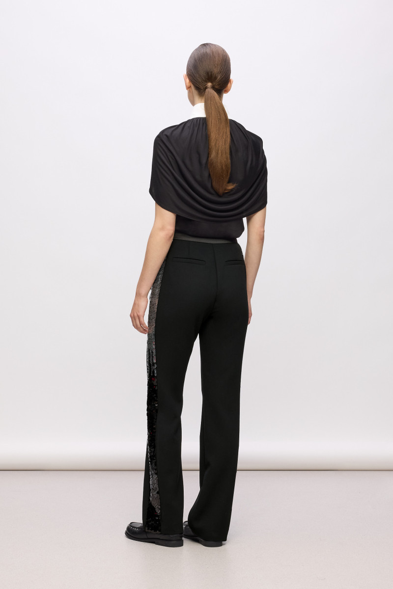 Nohavice Karl Lagerfeld Karl Studio Degrade Pants Black