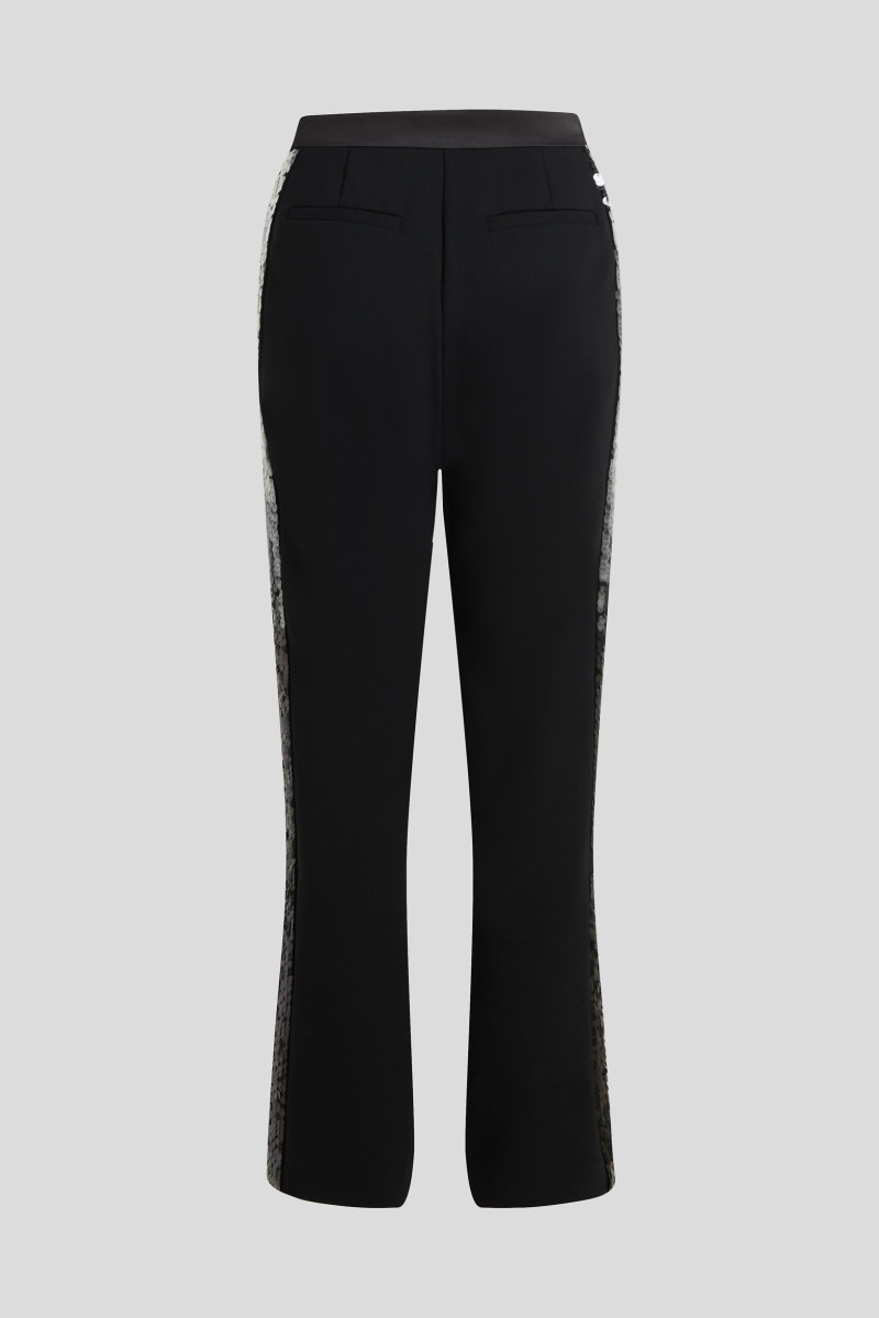 Nohavice Karl Lagerfeld Karl Studio Degrade Pants Black