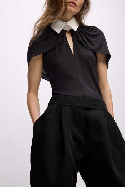 NOHAVICE KARL LAGERFELD KARL STUDIO FASHION PANTS - Fotografia č. 4